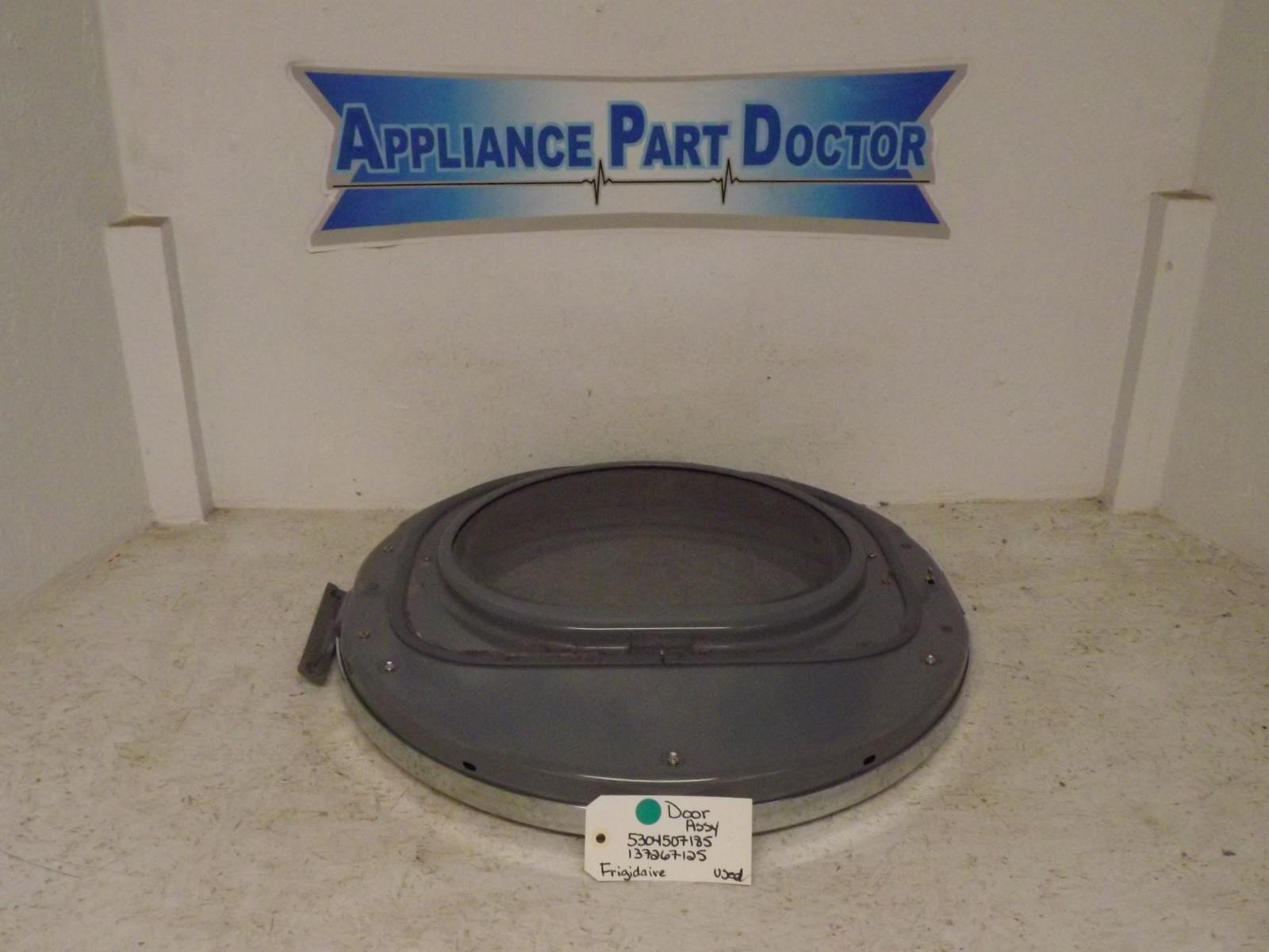 Frigidaire Dryer 5304507185 137267125 Door Assy Used Frigidaire Dryer 5304507185 137267125 Door Assy Used